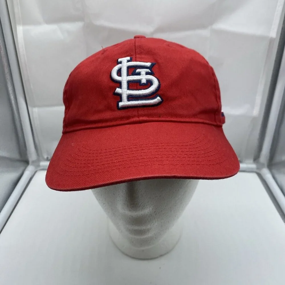 St. Louis Cardinals Red Youth Baseball Hat Cap Adjustable Hook Loop MLB